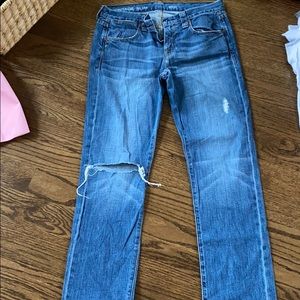 Jcrew vintage slim jeans size 28r
